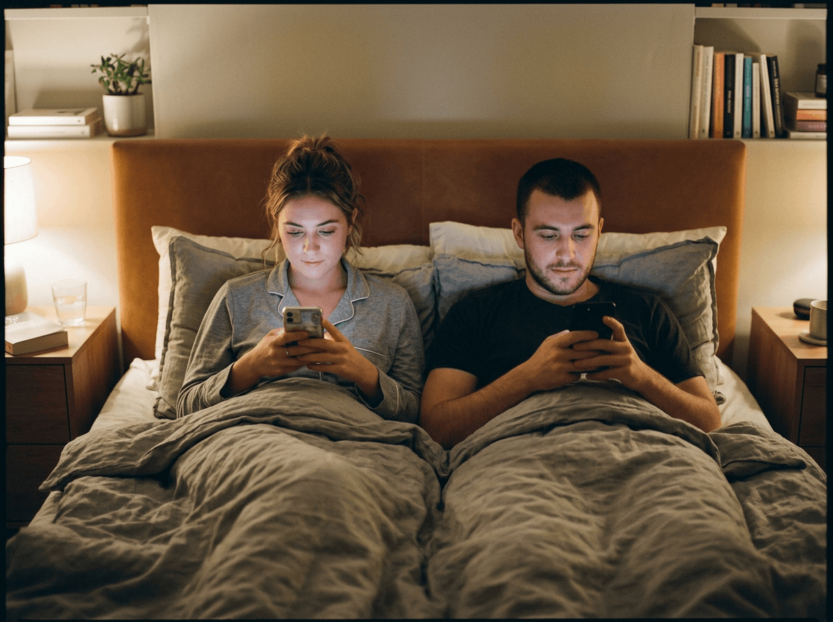 Как смартфоны в постели незаметно убивают близость в ваших отношениях