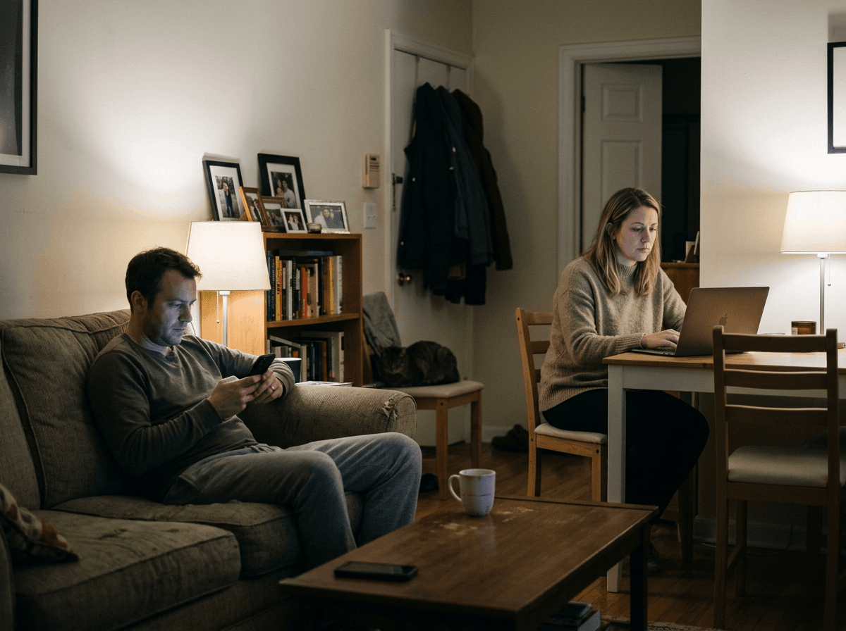 When Couples Become Strangers Who Share a Home