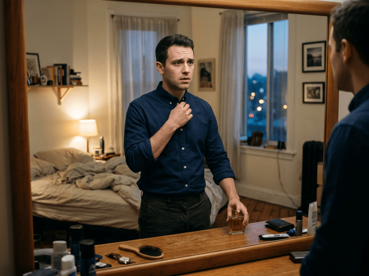 What Goes Through Your Mind in the Hours Before a First Date