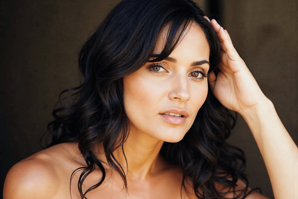 Una foto de la hermosa Salma Hayek, que a menudo se clasifica como MILF