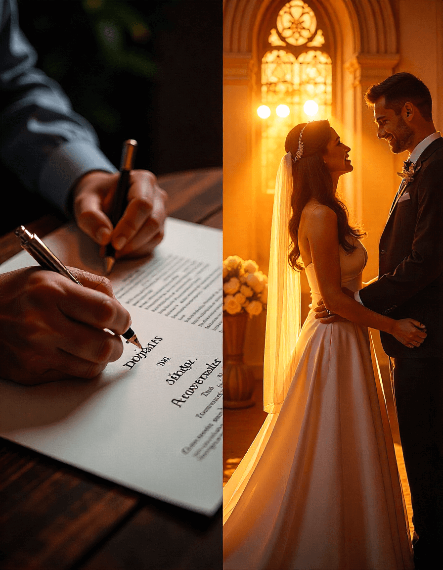 Partenariat domestique vs mariage : Principales différences juridiques, droits et ce qui vous convient le mieux