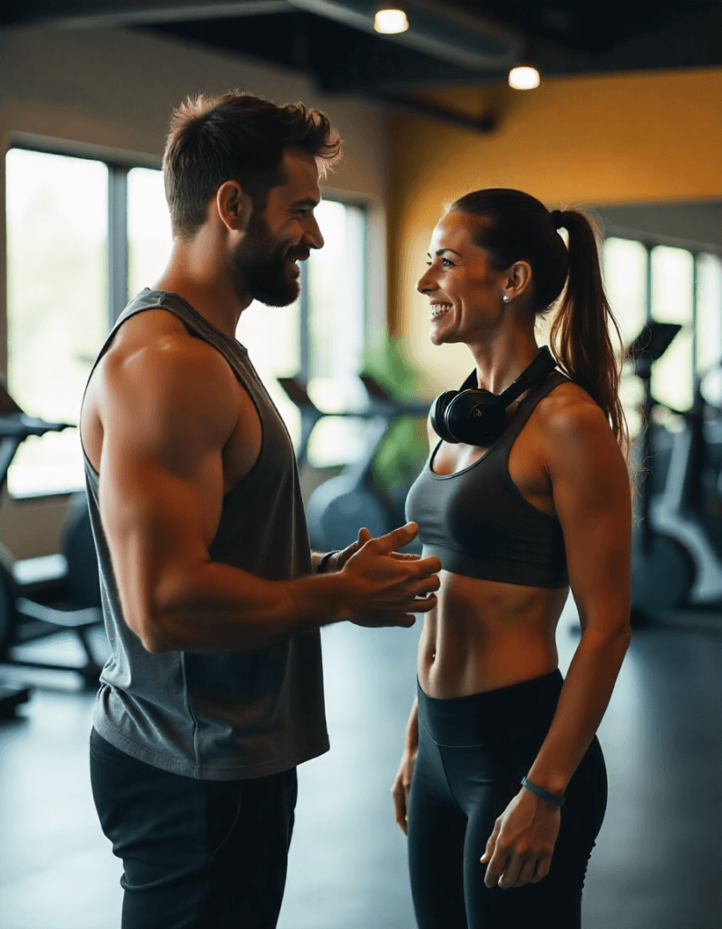How to Approach a Girl at the Gym Without Being Creepy