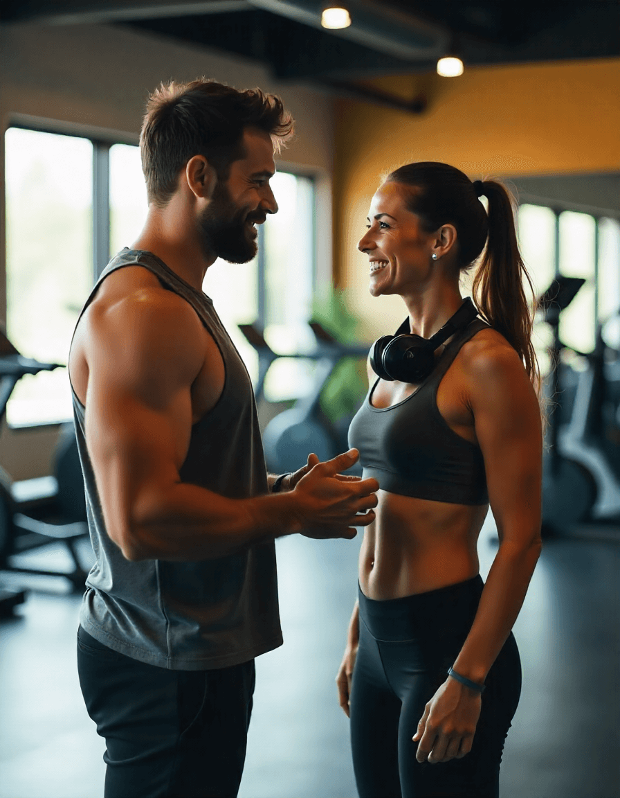 How to Approach a Girl at the Gym Without Being Creepy