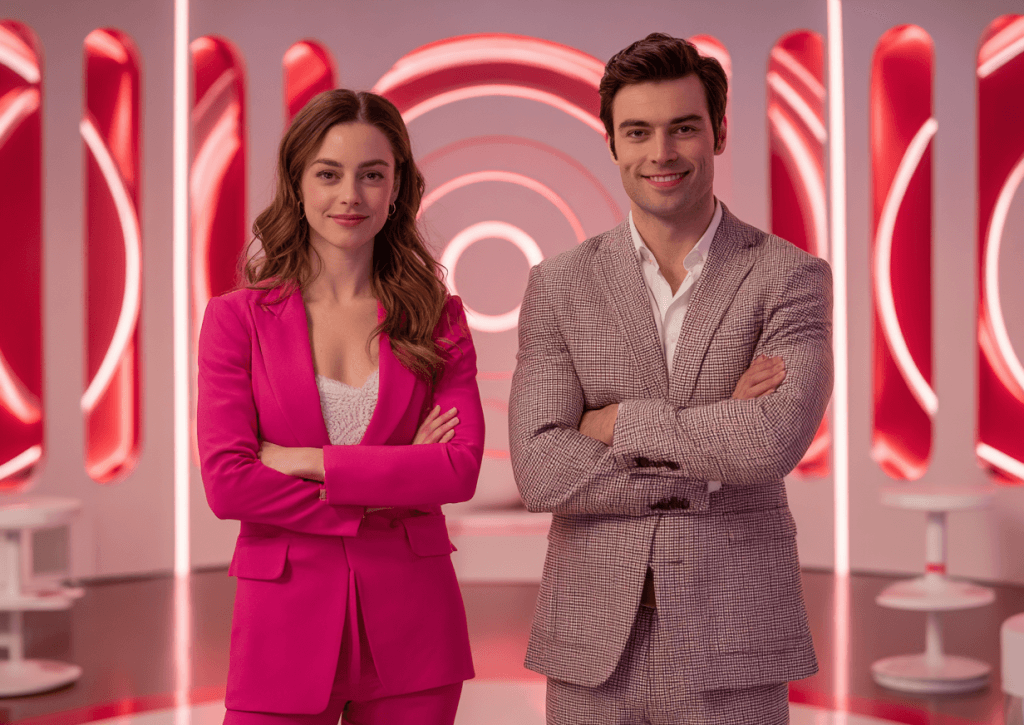 Two hosts of the popular matchmaking tv show