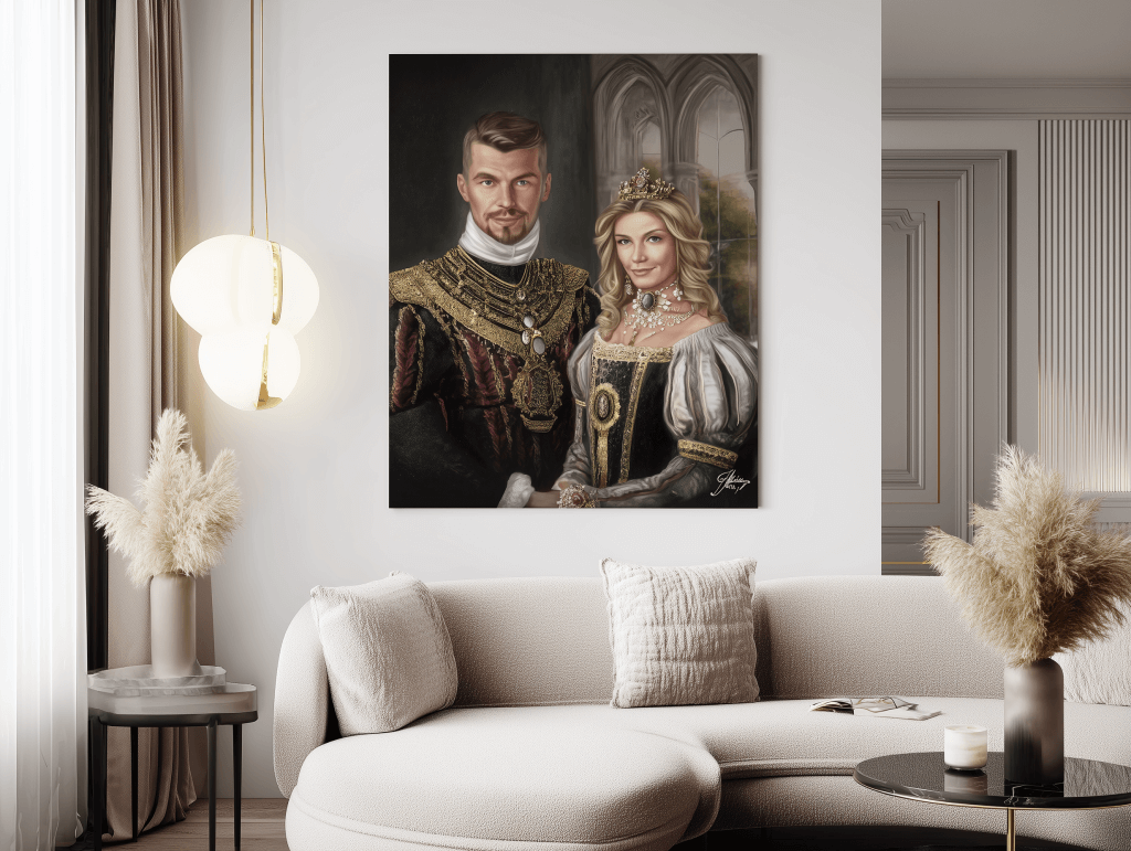 The Timeless Appeal of Transforming Photos into Majestic Royal Portrait Art