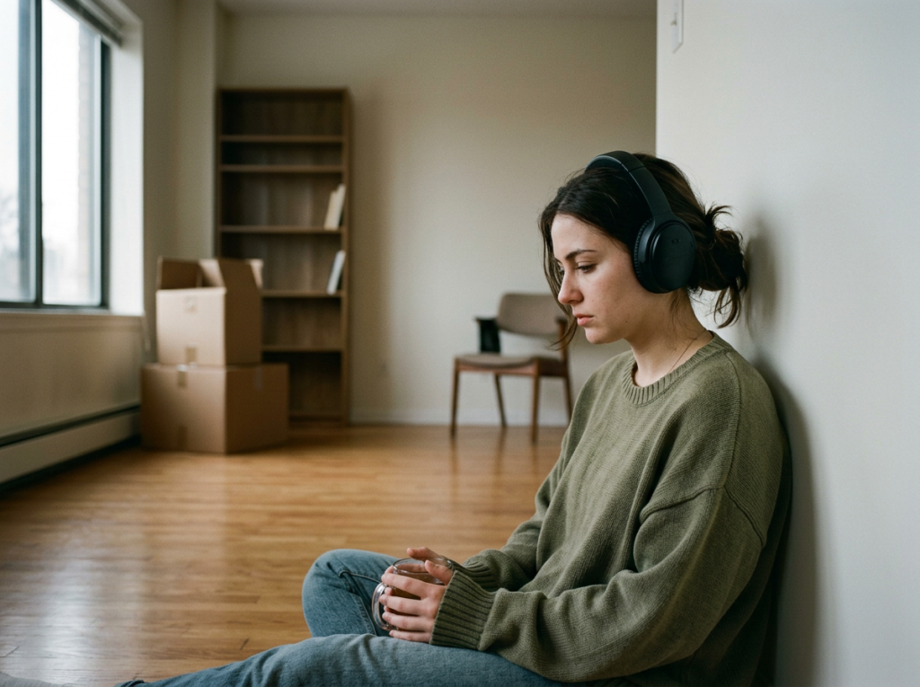 The Deafening Silence After a Relationship Ends — and How to Sit With It