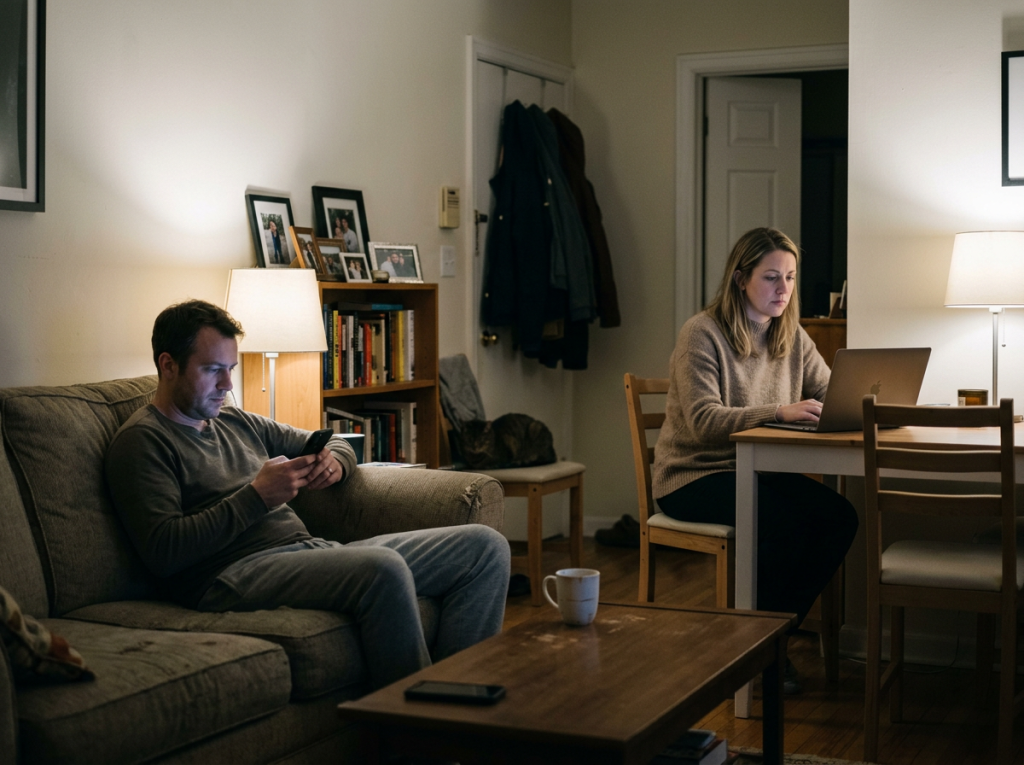 When Couples Become Strangers Who Share a Home